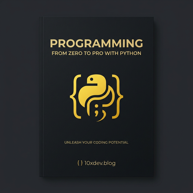 Programming from Zero to Pro with Python cover